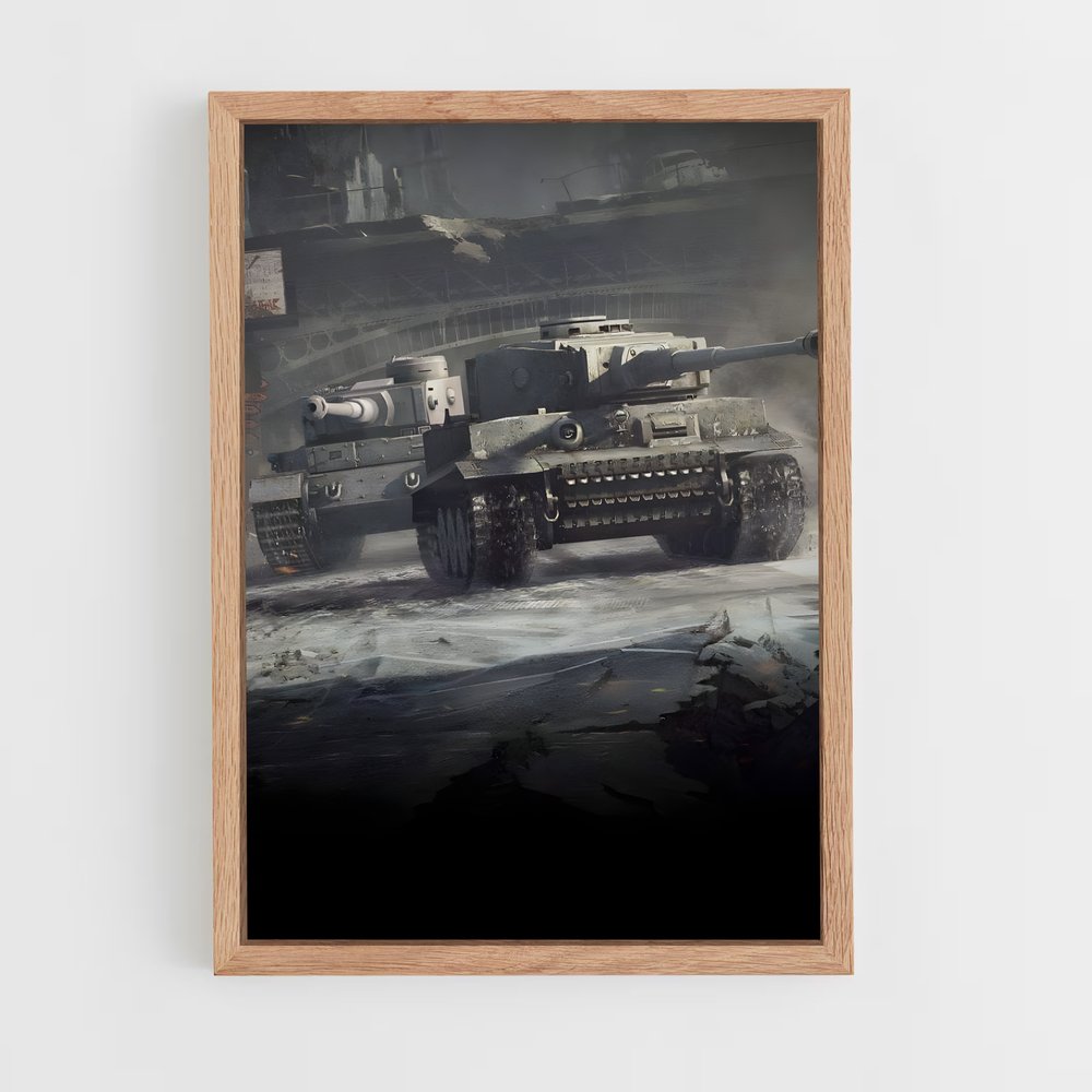 Poster Blitzkrieg Urbaine – affiche World Of Tanks (vue 4)